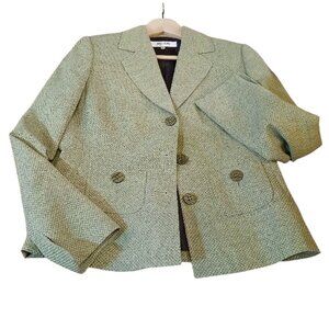 JONES STUDIO Celadon Green Suit Jacket/Blazer Size 6